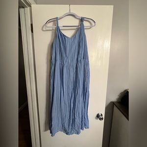 Old Navy Spaghetti Strap Fit and Flare Dress